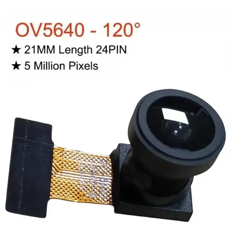 21MM OV5640 Camera Module for ESP32-CAM Camera Module 5 Million Pixels 66 120 160 Degree 24PIN 0.5MM Pitch 2.1CM 5MP New