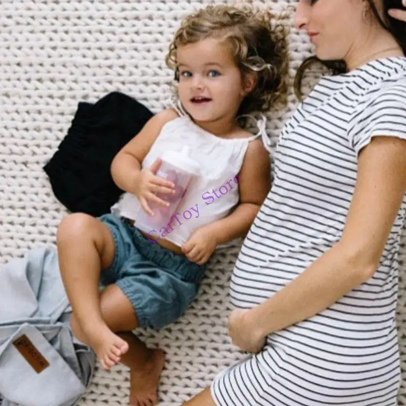 

634F Newborn Baby Girls Shorts Summer Lace Elastic Shorts Bloomers Infant Outfits