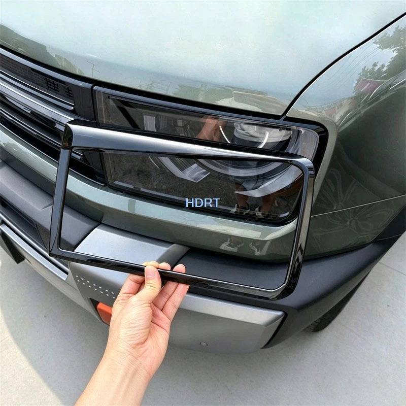 For Geely Galaxy Cruiser 700 KO11 2026 + Car Style Front Head Light Shell Frame Lamp Cover Styling Accessories Exterior Sticker