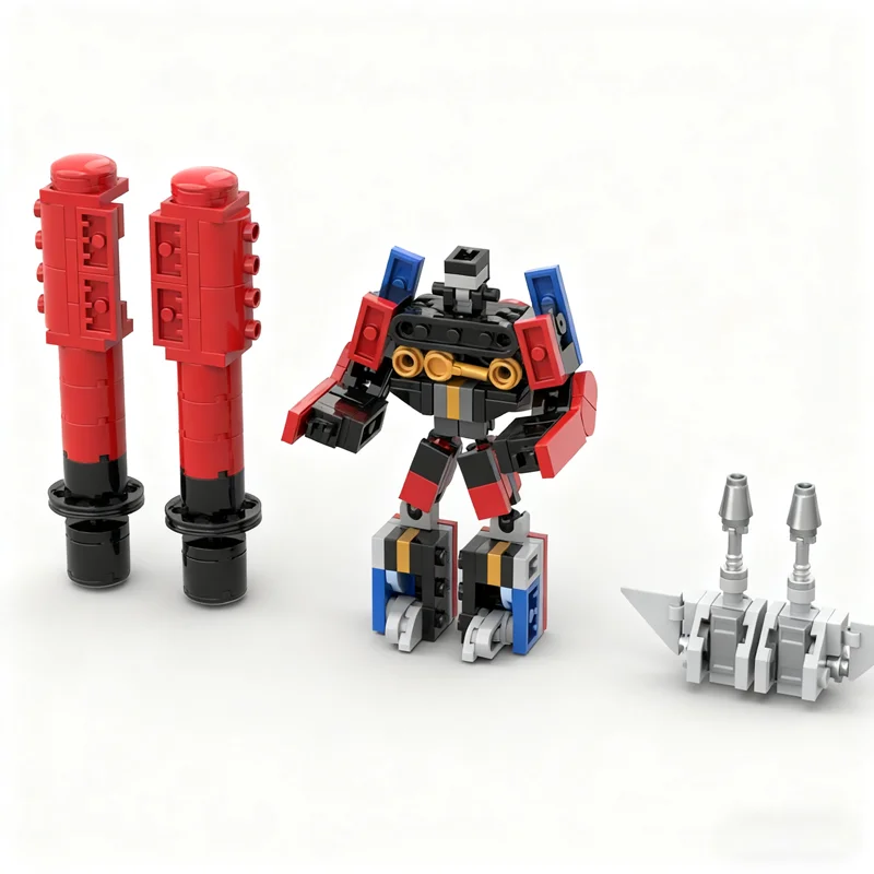 172 個 MOC トランスフォーマー ランブル互換アイコンモデルビルディングブロック建設 DIY おもちゃクリスマスギフトクリエイティブアイデア