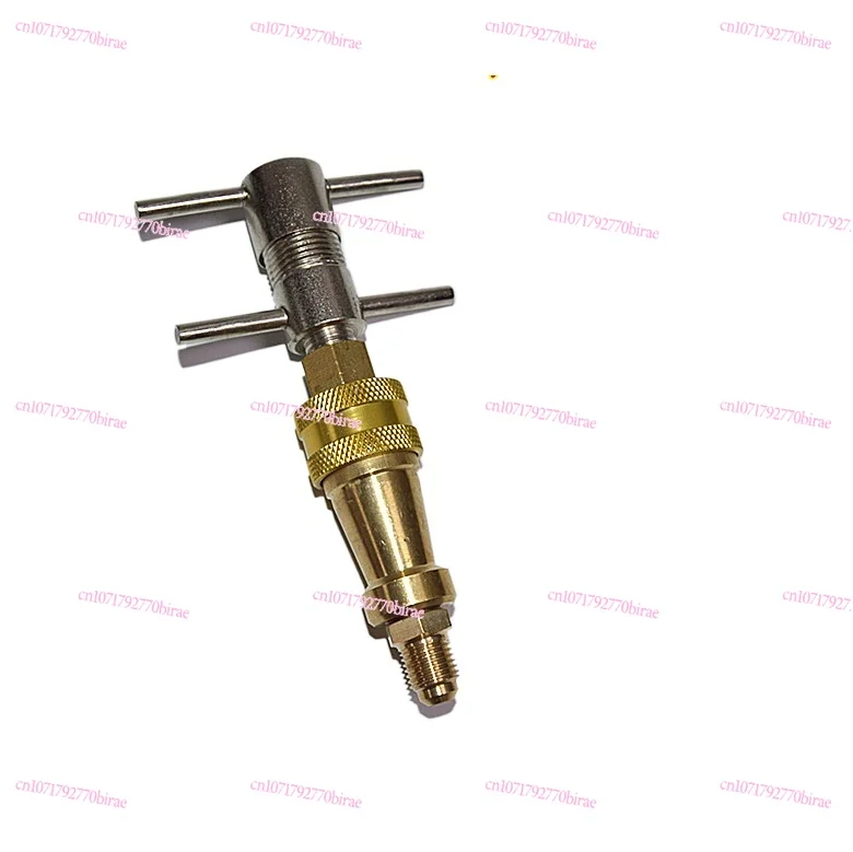 

Refrigerator Fluoride RotaryCharging Valve, Maintenance Pressure and Quick Connector