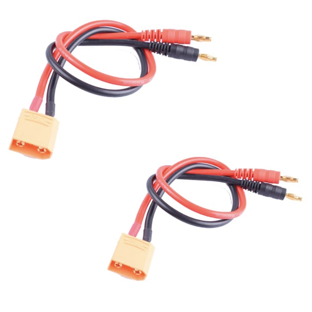 2PCS RC Cable XT90 Connector Charger Cable or Battery Lead for RC Car ,Plane Chargers with 14awg 11.8\