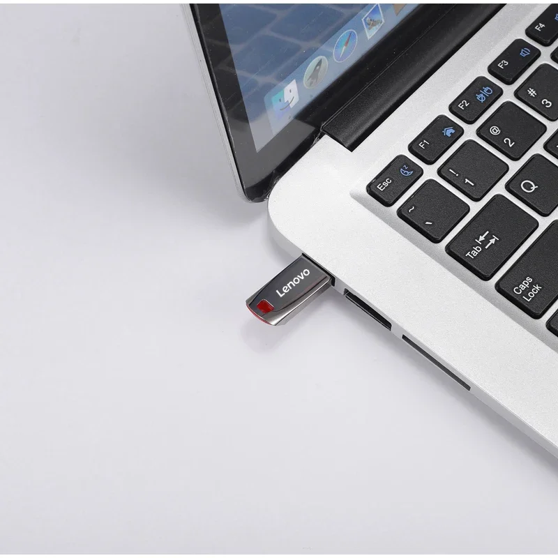 Lenovo High Speed Metal Flash Drives, Unidade USB Portátil, Disco de Memória Impermeável, USB 3.0, Disco 1TB, 512GB, 256GB, 2TB