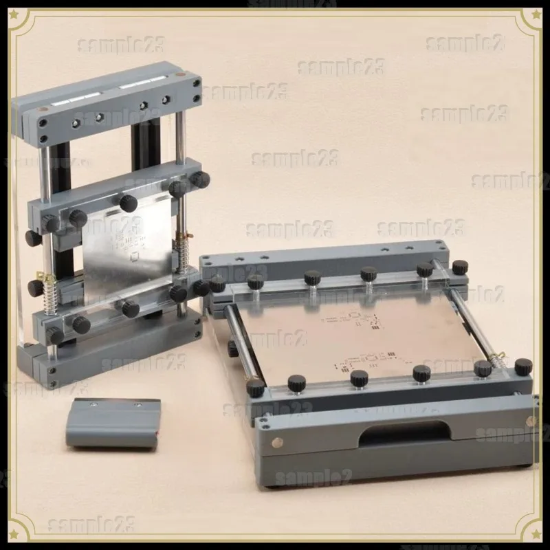 150X150MM 250x250MM Manual PCB Stencil Printer Desktop SMT Screen Printing Machine Precision Alignment for Solder Paste
