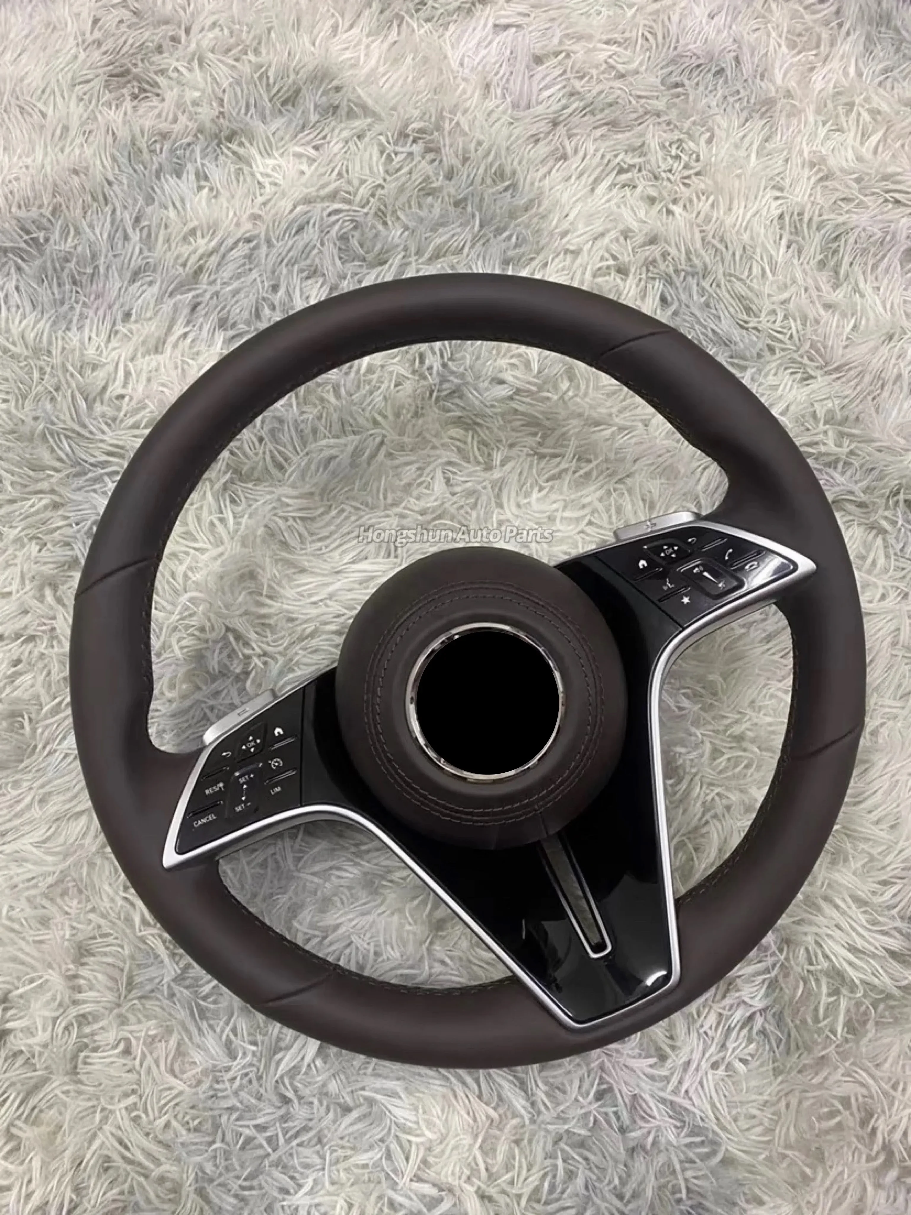 S500 4Matic S400d S-Class  E-Class Steering Wheel Leather Steering Wheel