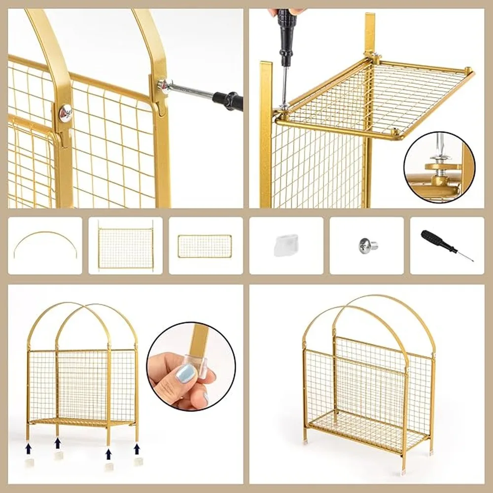 Magazine Rack Floor Chic Modern Handbag Decorative Floor Storage Solution For Magazines