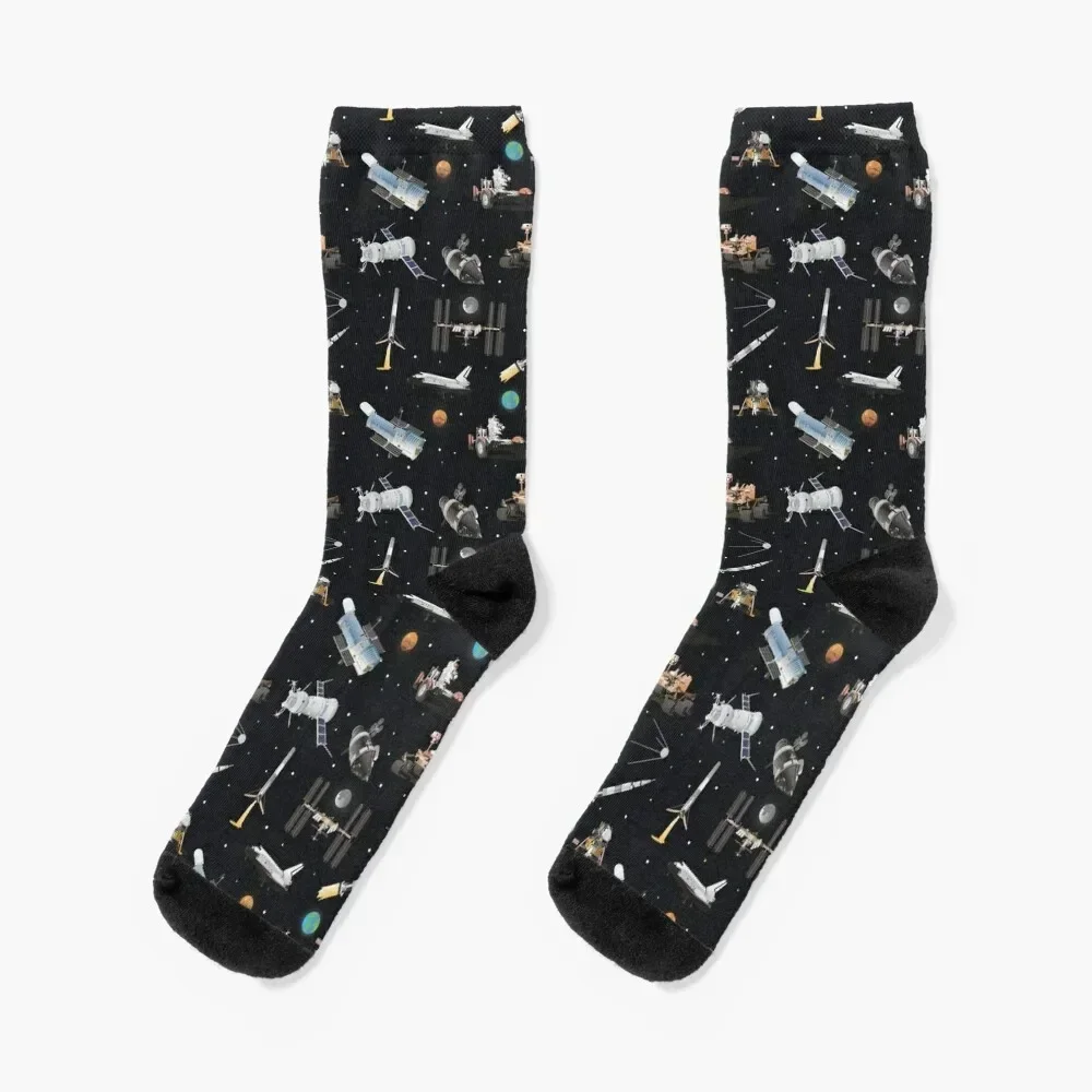 Space Exploration Socks shoes man gift Men Socks Luxury Brand Women's