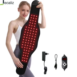 Red Light Wrap Belt 85Pcs Red Lamp Waist Body Belt Near Infrared 850nm&660nm for Fat Weight Loss Sliming Fatigue Relief Jecaliz