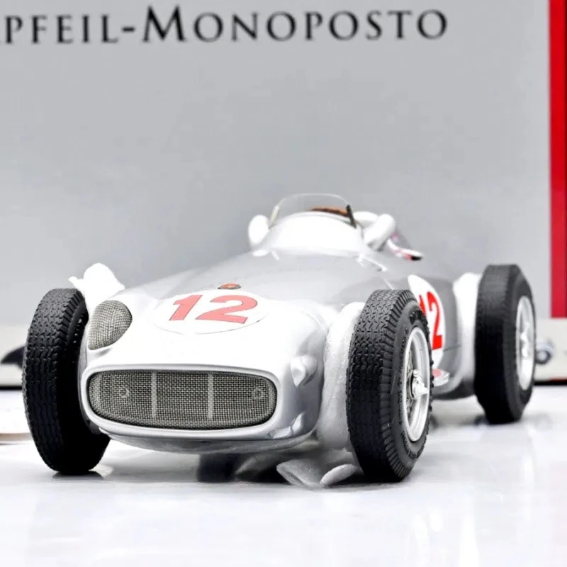 CMC 1:18 W196 Monoposto M-006 Simulation Limited Edition All Open Alloy Metal Static Car Model Toy Gift