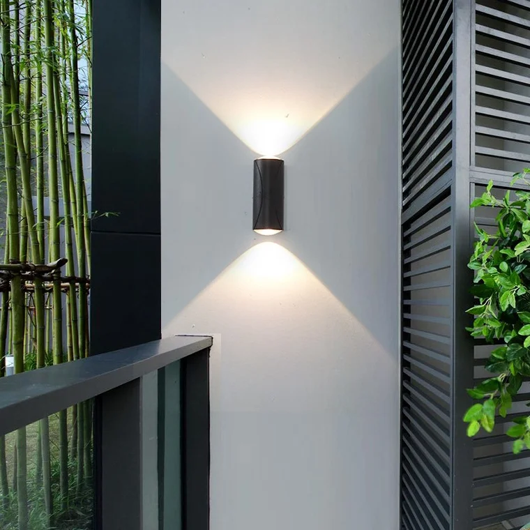 10W LED Wall Lamp Surface Mounted Aluminium IP65 Outdoor Garden Sconce Wall Light 25pcs/lot