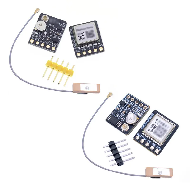 GPS Beidou BDS dual-mode module, satellite positioning navigator ATGM336H, replacing NEO-M8N