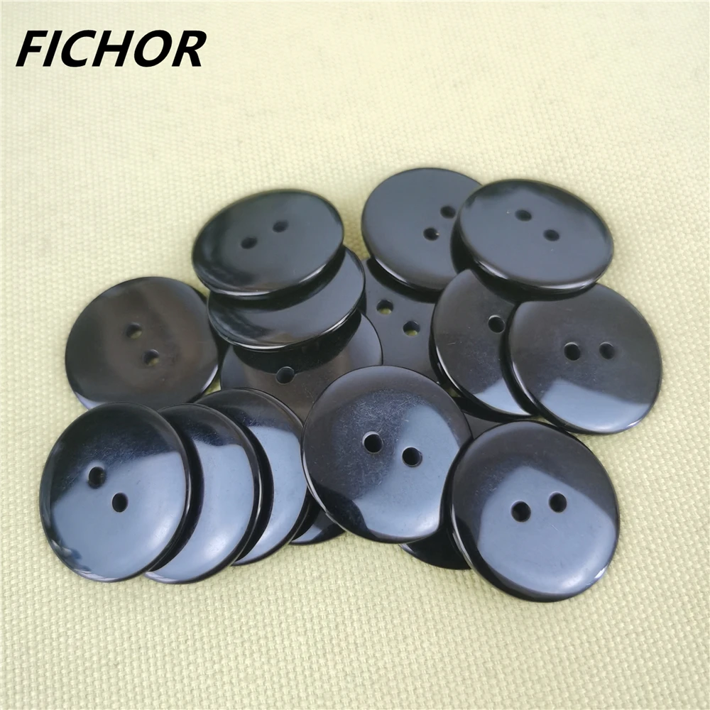 10/20pcs 22.5mm 2 Holes Buttons Sewing accessories Size Complete for clothing Decorative Plastic Buttons Handmade DIY