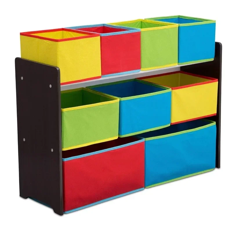 

Deluxe Multi-Bin Toy Organizer with Storage Bins, Colored Bins