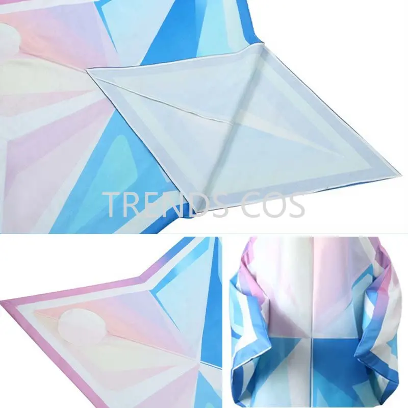 Primogems Cosplay Costume Pentagram Giant Primogem Outfits Pendant for Halloween Cosplay Anime