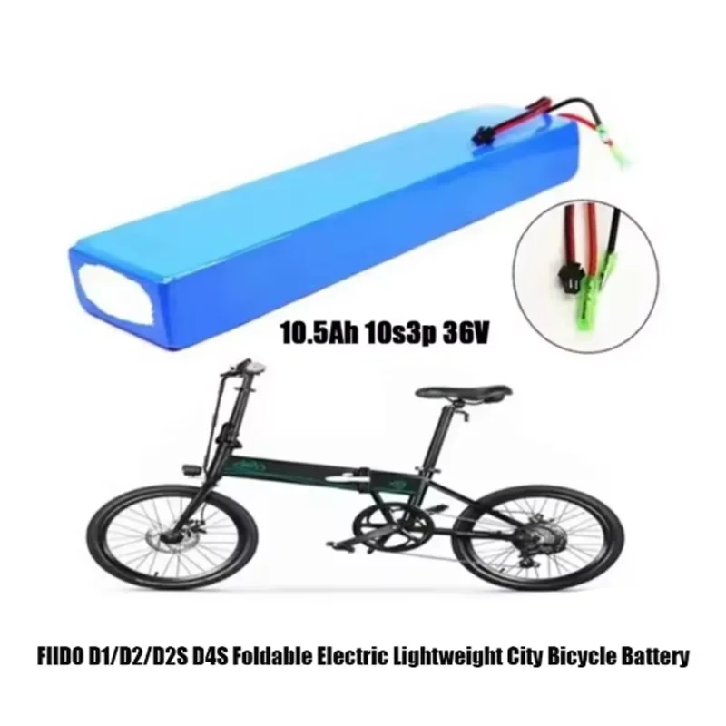 NIEUWE 18650 lithium-ion accu 10.5Ah 10s3p 36 V batterij geschikt voor FIIDO D1/D2/D2S D4S batterij