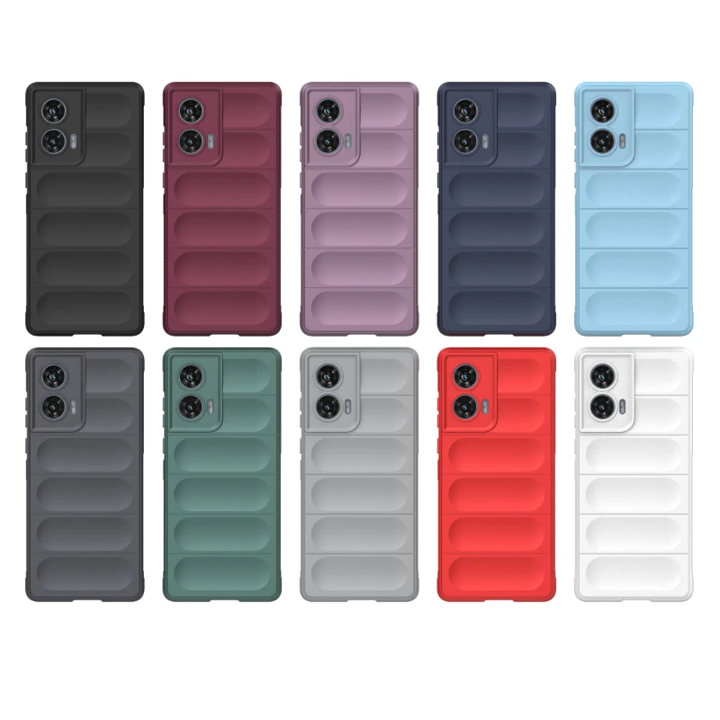 For Motorola MOTO Edge 50 Fusion 5G Back Cover Phone Case Soft Liquid Silicone Anti-fall Shockproof Protect Funda Coque Cases