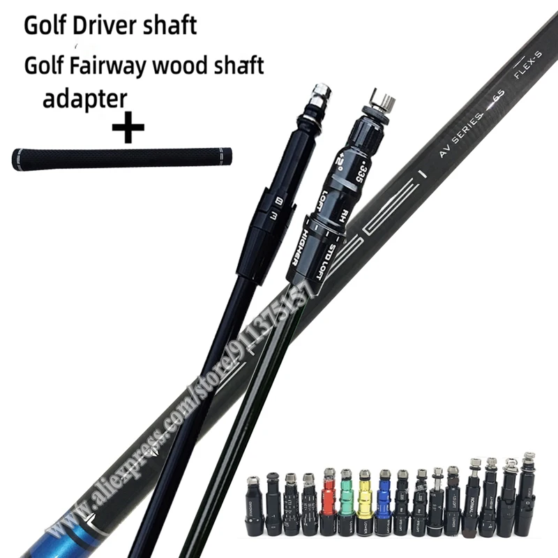 Gofl Driver Wood Shaft TENSEI AV 55 Graphite Shaft Series R or S Flex Free Assembly Sleeve and Grips Cotton Thread Golf Shaft