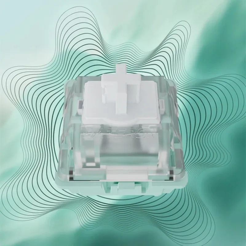 Gateron Magnetic Jade Switches Linear Magic Jade Switch HIFI Free Setting Pre Lubed For Mechanical Keyboard Hall Sensor Travel