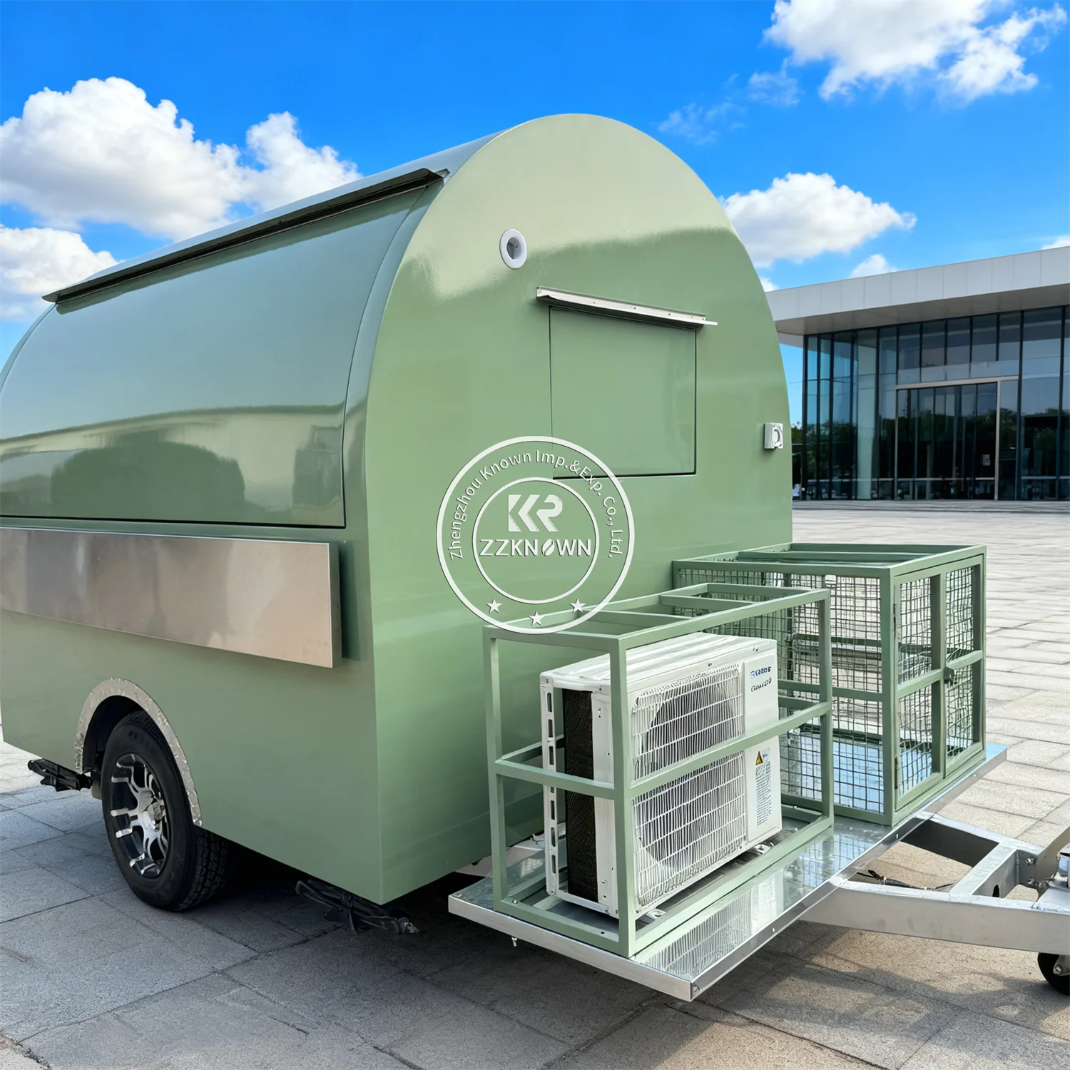 

Concession Trailers Mobile Food Kiosk BBQ Ice Cream Cart Coffee Truck Outdoor Food Trailer Truck With Full Kitchen