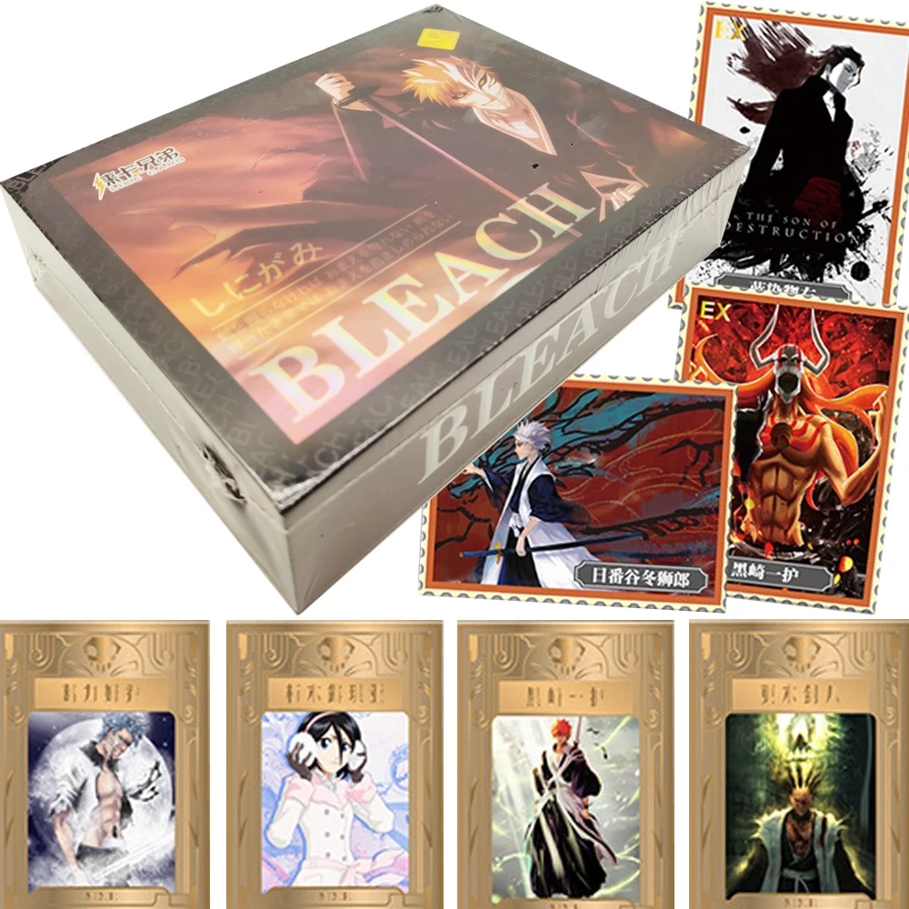 

Коллекционные карты Bleach для фанатов Kurosaki Ichigo Aizen Sousuke, изысканные и высококачественные креативные периферийные карты в стиле аниме, подарки