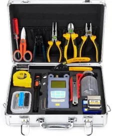MT-8401 سعر المصنع مجموعة أدوات ربط كابلات الألياف الضوئية مع مجموعة أدوات تقشير كابل الألياف الضوئية #2