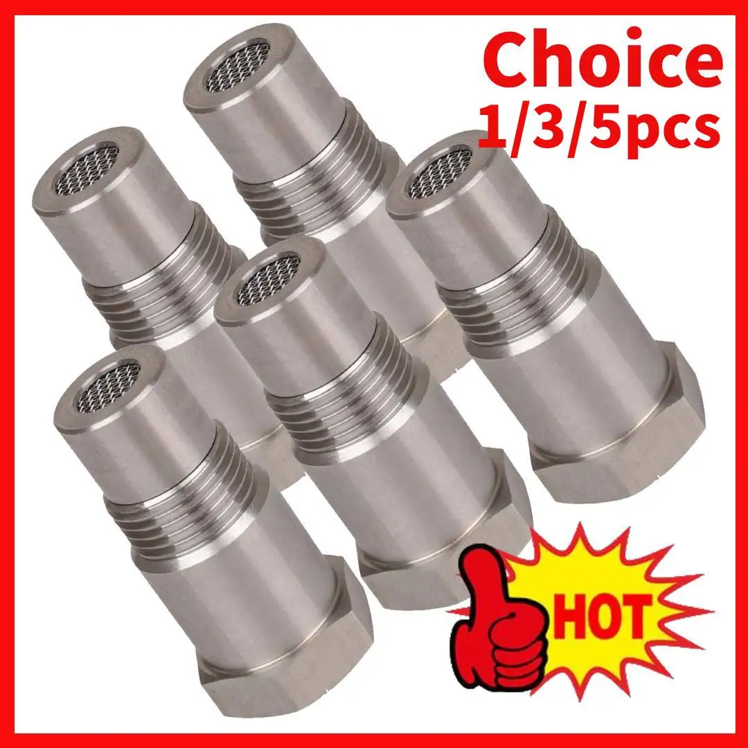 

1/3/5PCS Oxygen Sensor Spacer CEL Fix Oxygen Sensor Adapter For Off-road Performance Oxygen O2 Sensor M18X1.5 Car Accessories
