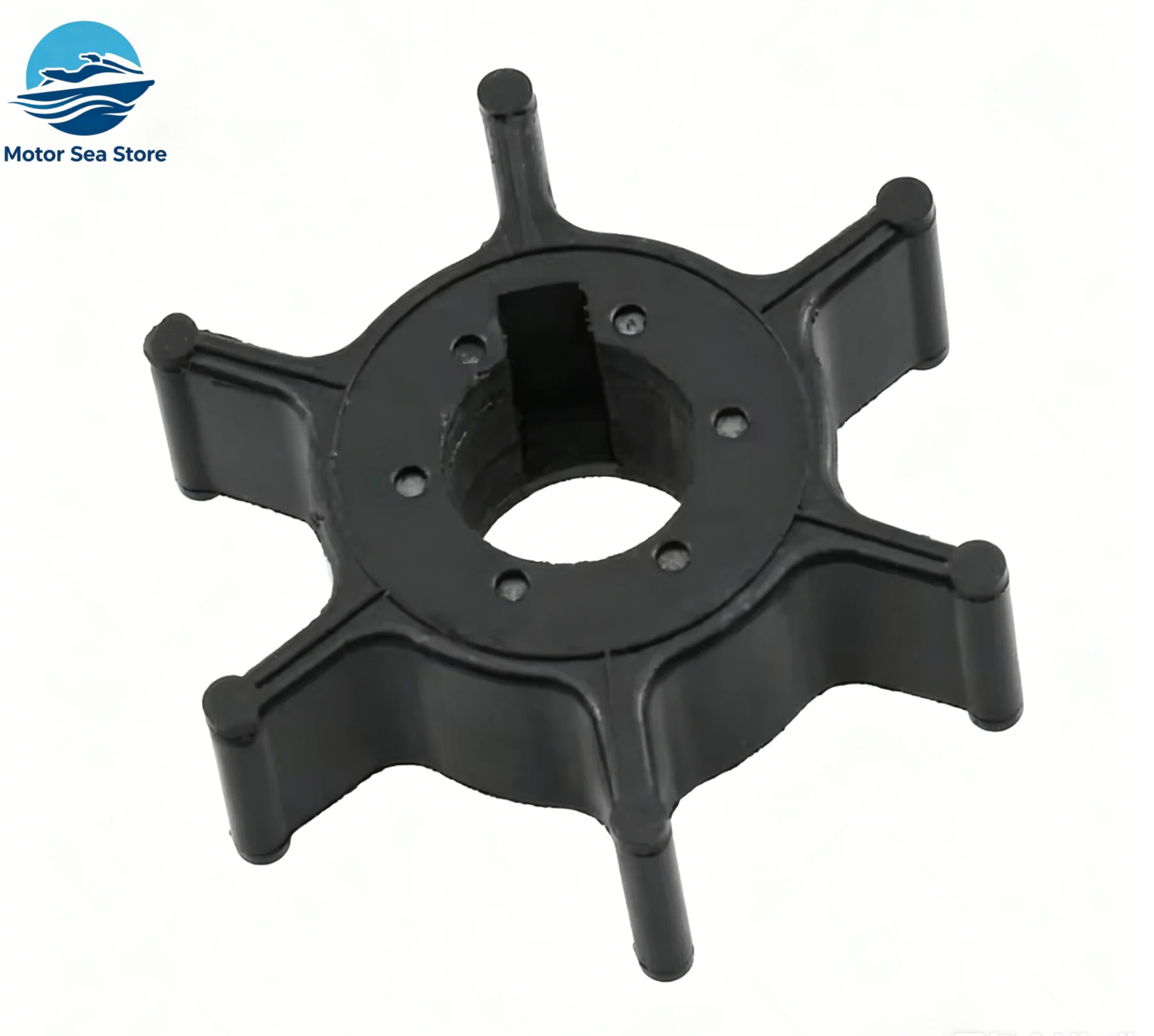 6E0-44352 Water Pump Impeller For Yamaha Hidea 4hp 5hp 6hp 2/4 Stroke Outboard Engine 6E0-44352-00