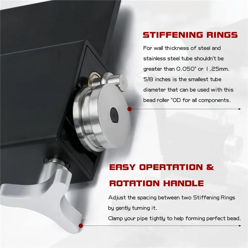 

Leading-Edge-Intercooler Pipe Tool Pipe Crimping Tool Crimping Roller Air Inlet Clamp Universal Replacement Parts
