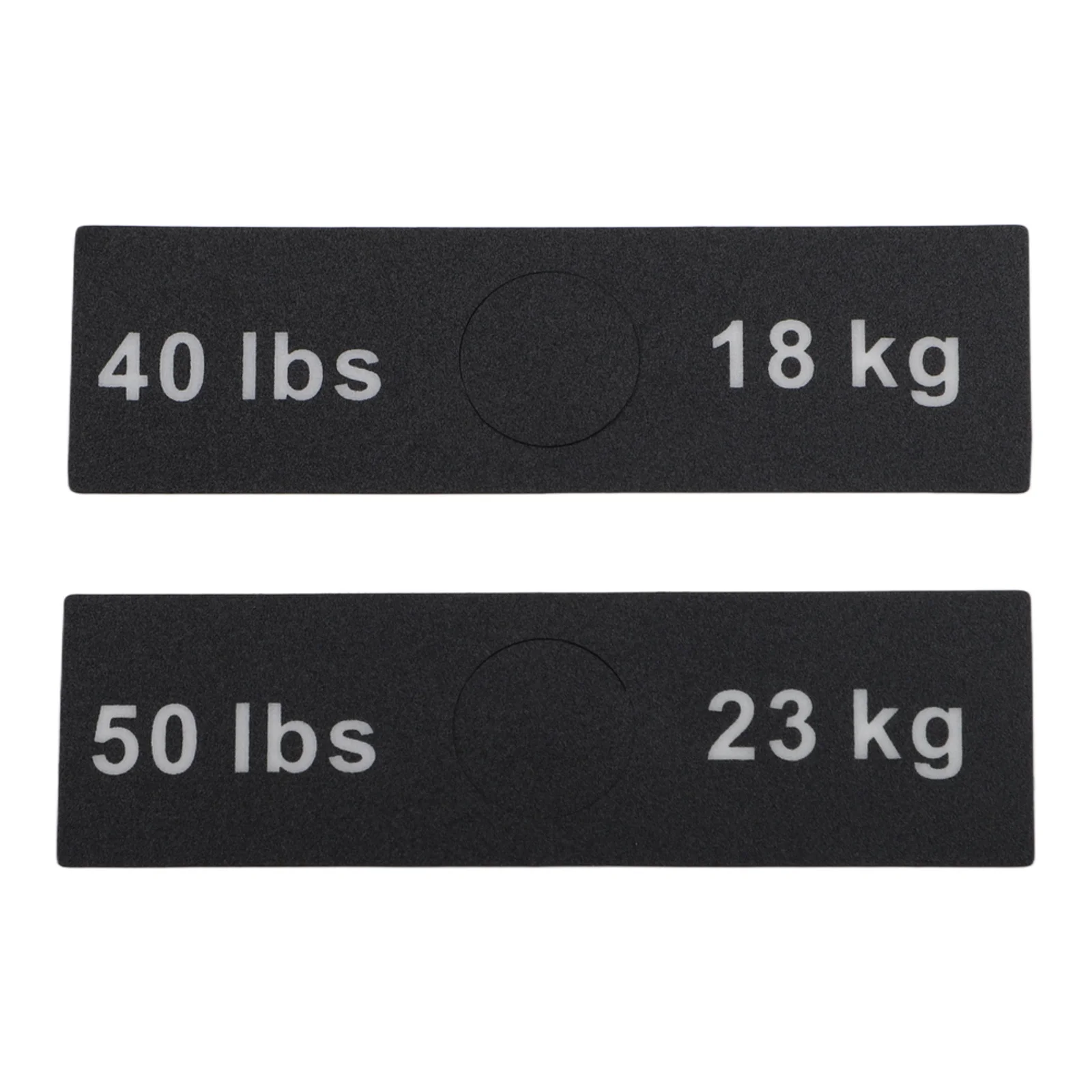Fitness Equipment Stickers Weight Stickers For Fitness Tracking Clear Identification Stickers Colorful Weight Block Stickers