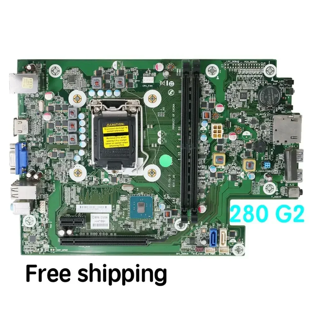 

Suitable For HP 280 PRO G2 SFF Motherboard FX-ISL-3 908959-001 908959- 601 901279-001 Mainboard 100% tested fully work