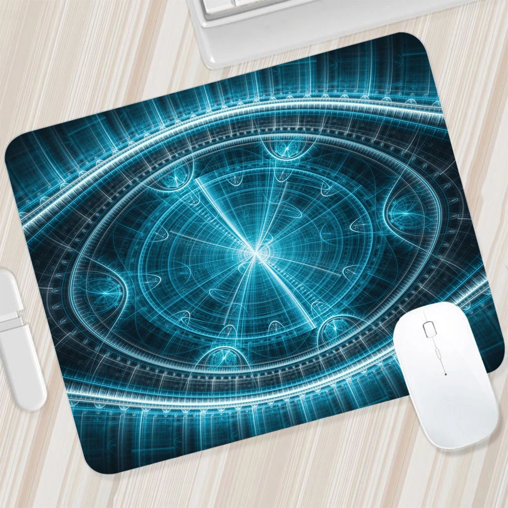 Technical Drawing Small Mouse Pad Gaming Mousepad PC Gamer Mouse Mat Computer Office Pad Keyboard Mat Desk Pad Laptop Mausepad