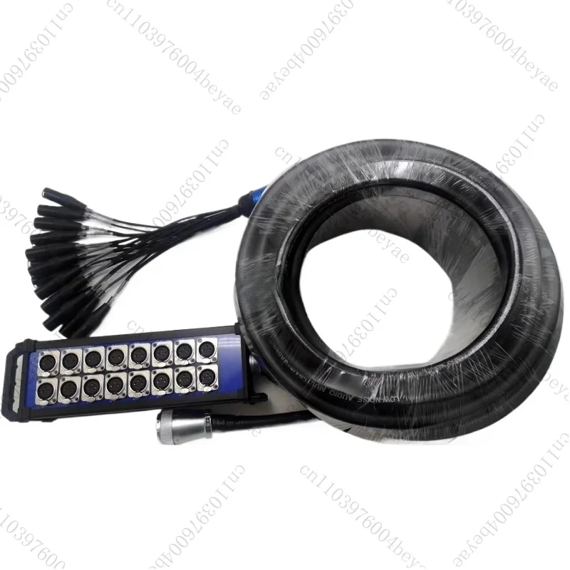 8/12/16/24-way Multi-channel  Junction Box Recording Studio Box Multi-core Male and Female Cable