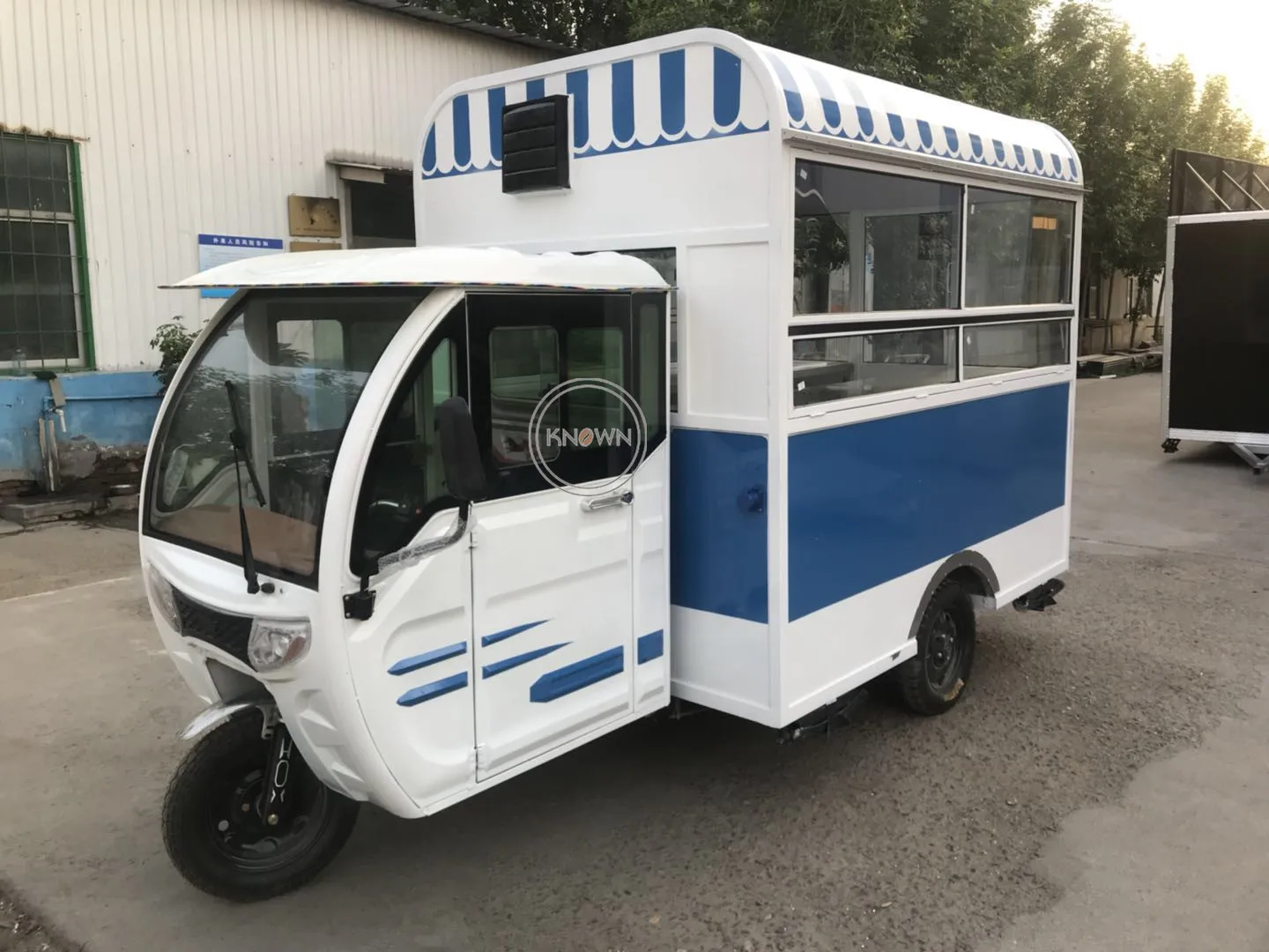 3 Wheels Electric Mobile Food Truck Ice Cream Food Tricycle Customized Street Food Cart For Sale