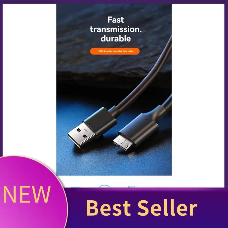 HFES USB 3.0 Type A To Micro-B Male Adapter Cord Super Speed For External Hard Drive Disk