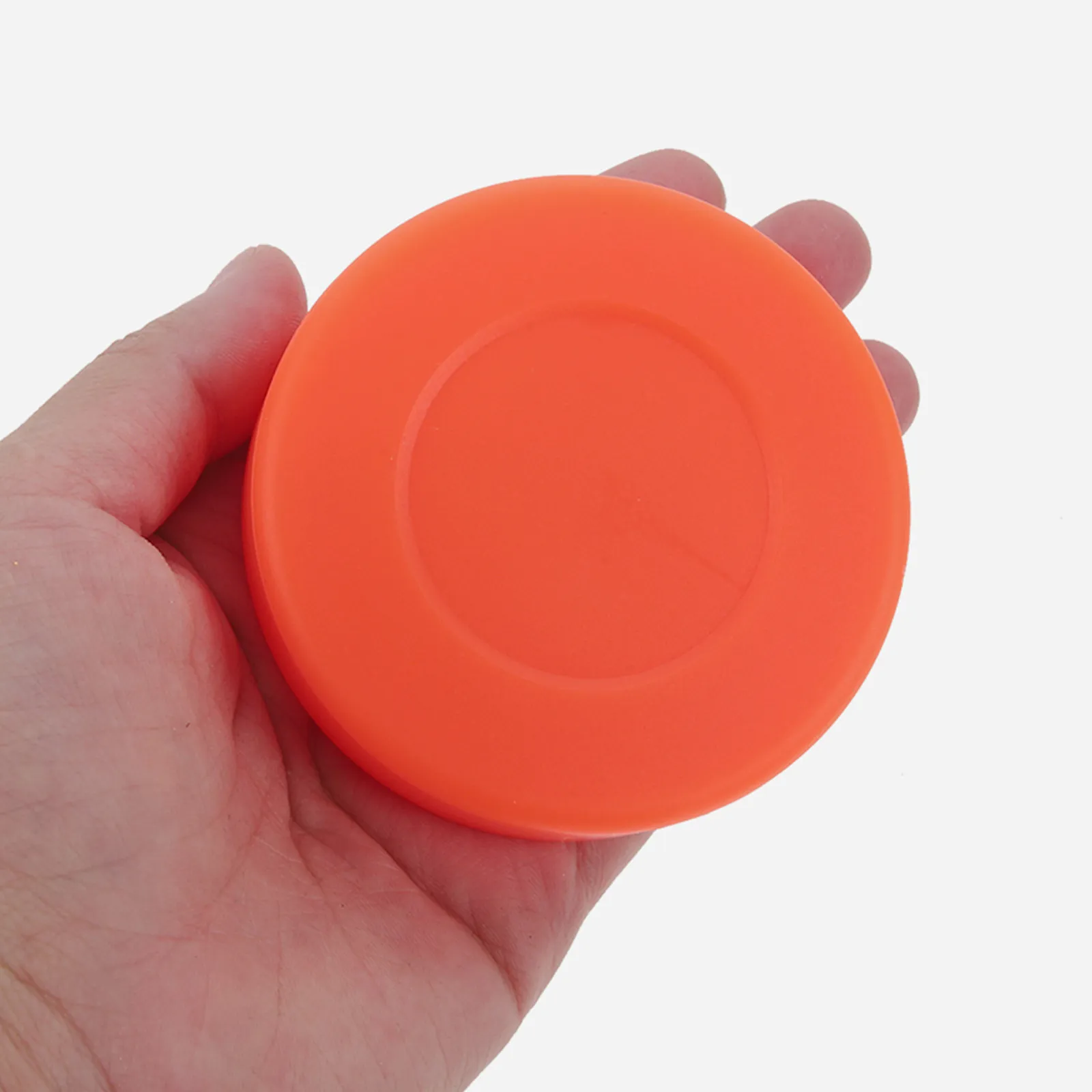 8pcs-orange-matte-ice-hockey-pucks-lightweight-pvc-replacement-training-practice-game-indoor-outdoor-hockey-accessories