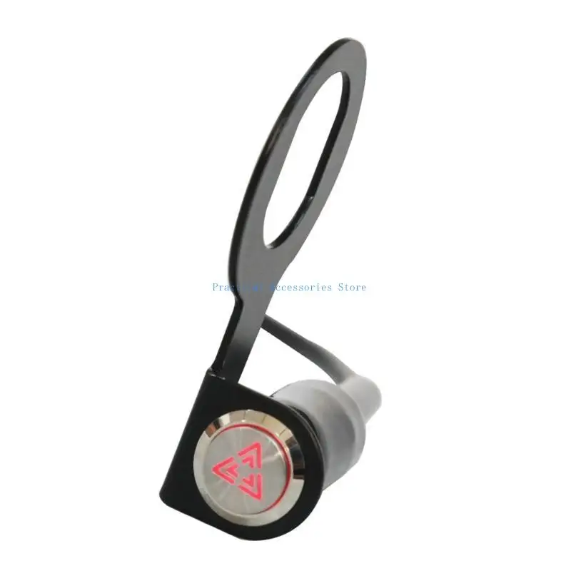 U75E الفولاذ المقاوم للصدأ لحظة زر دراجة نارية المقود التبديل لعشاق التخصيص تعديل السيارات الرجعية #3