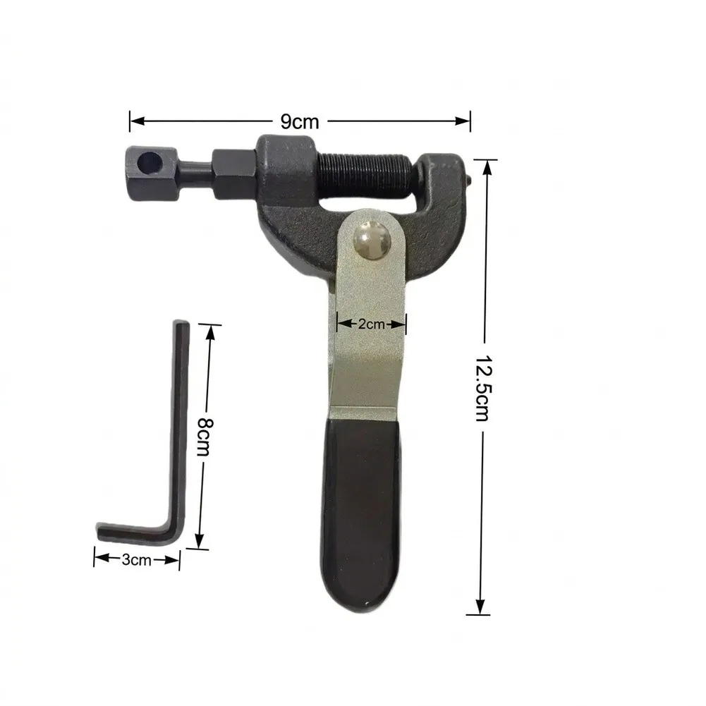 Chain Breaker for Use with Bicycle Chains Requiring Manual Pin Removal Prior to Replacement or Shortening Operations
