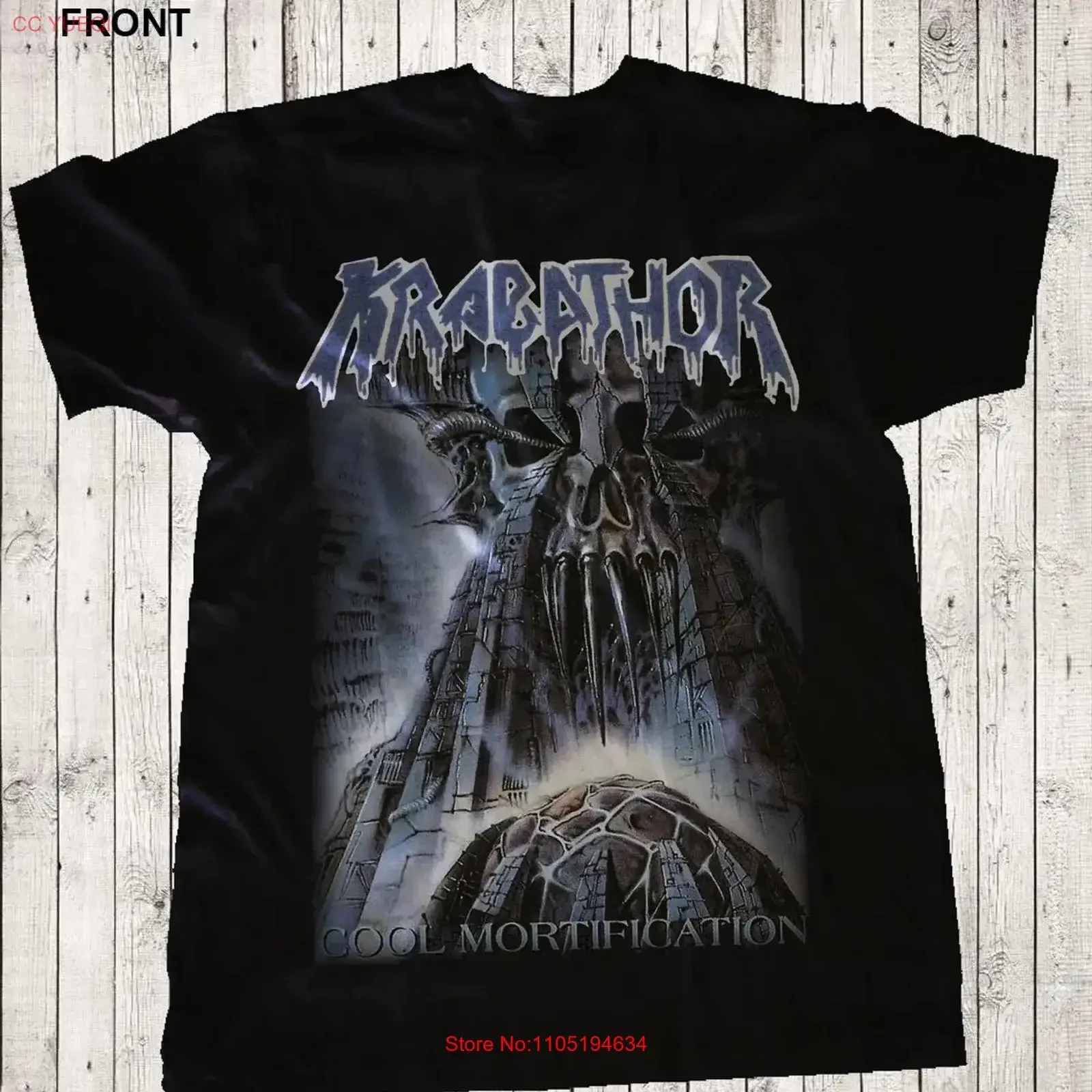 

Krabathor Cool Mortification T Shirt Cotton Black S to 2345XL PM150 vintage Washed Stylish Breathable Unisex fashion