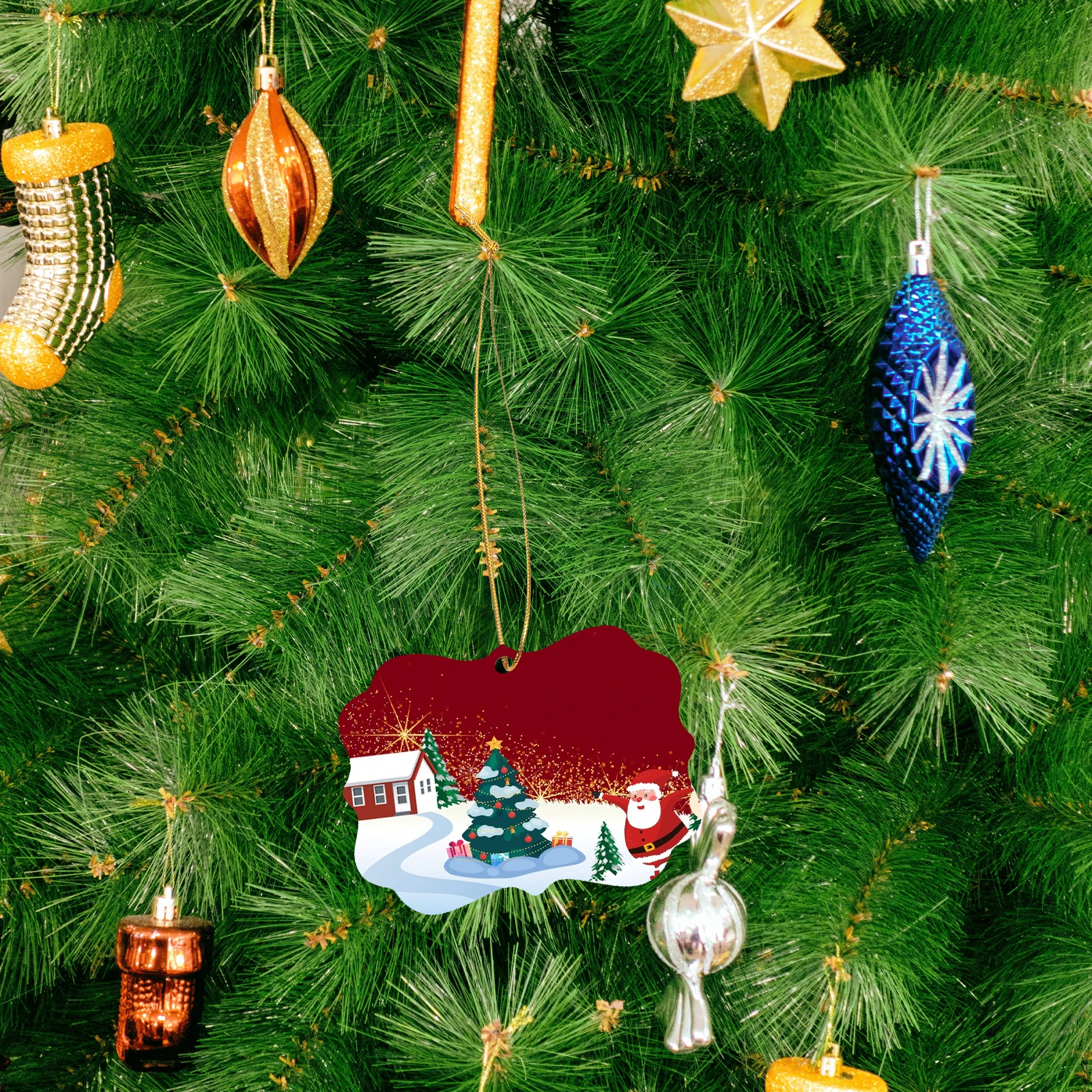 

10pcs Double-Sided Sublimation Tags Unfinished Hanging Crafts For Home Office Decor Smooth Surface Diy Pendant Blanks Heat