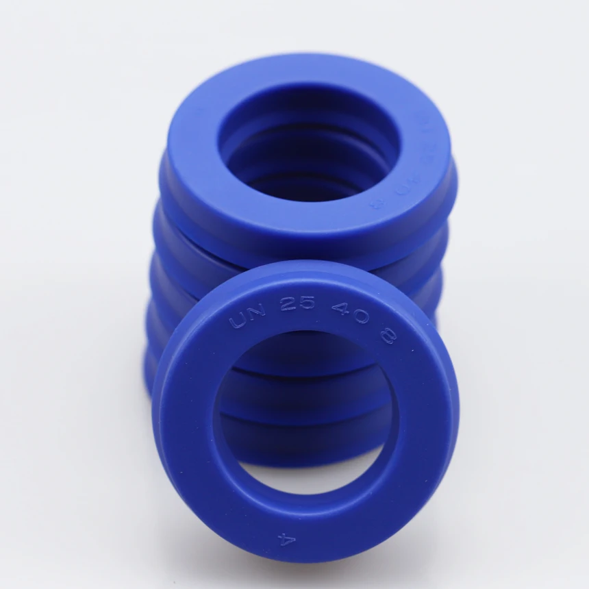 Immagine 4: Guarnizione idraulica a U/Y in poliuretano (PU) per stelo pistone, diametro interno (ID) 28/30/31.5/32/33mm, tipo U-Cup, O-Ring, per cilindri idraulici