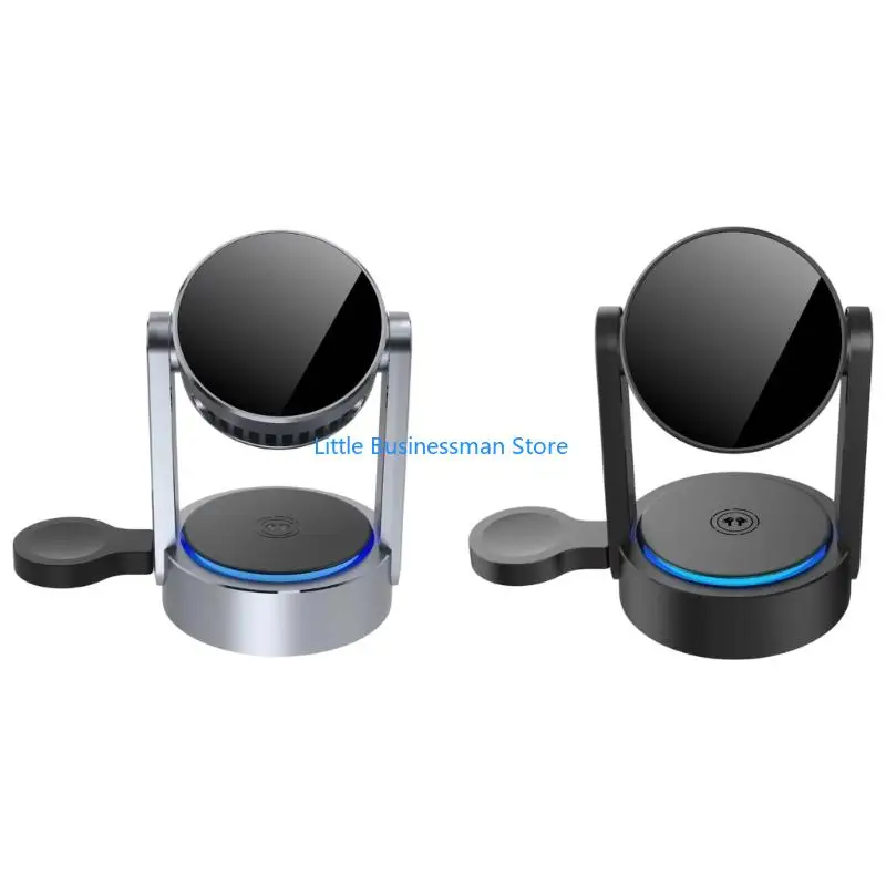 Space Saving Wireless Charging Support Dock Bracket For Phone Watch Earphones With 360 Degree Adjustable Holder M76A