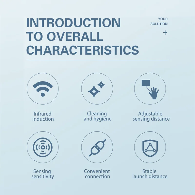 Yoursensor (YS454) High Sensitivity Touchless Switch Powerful Performance Inductive Switch Infrared Sensor Switch