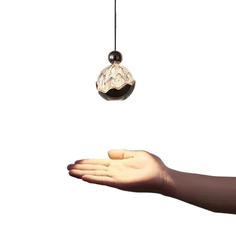 liftable hand sweep touch entrance chandelier, bedroom advanced sense intelligent hand