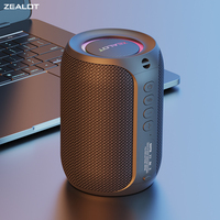 ZEALOT-S32PRO Mini Bluetooth Speaker Portable Wireless Column HIFI Stereo Waterproof Sound Box 15W Wireless Speaker for Outdoor