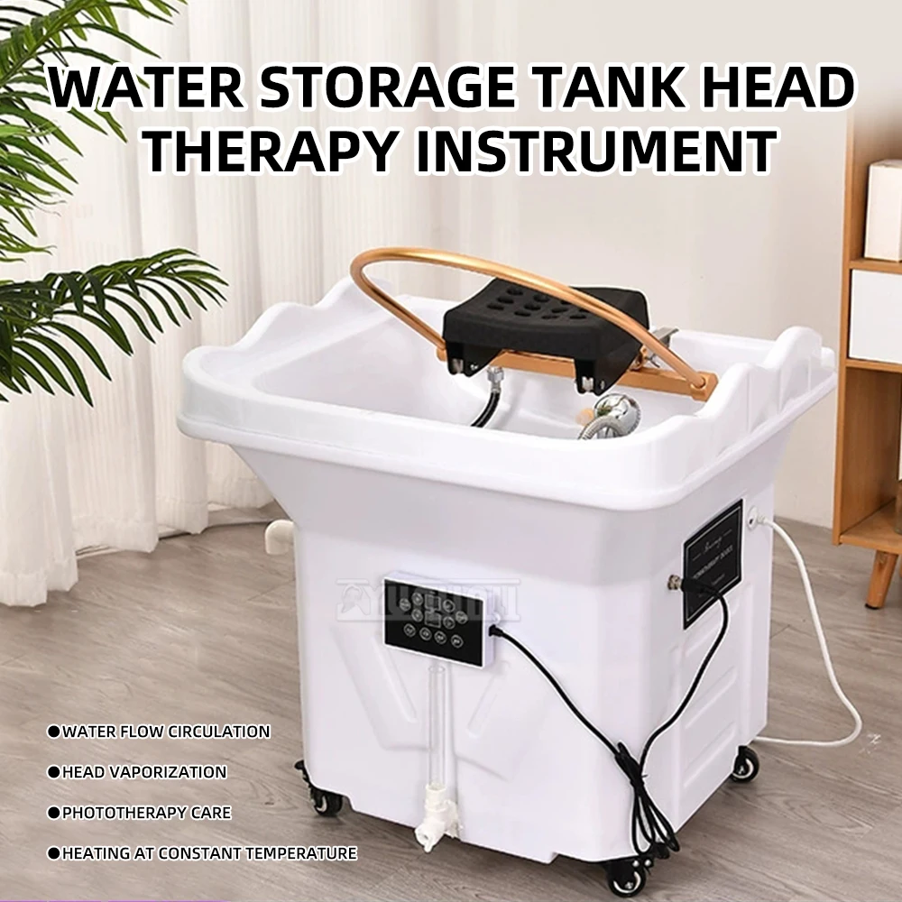 

Head therapy instrument fumigation spa Mobile head therapy instrument with constant temperature water circulation