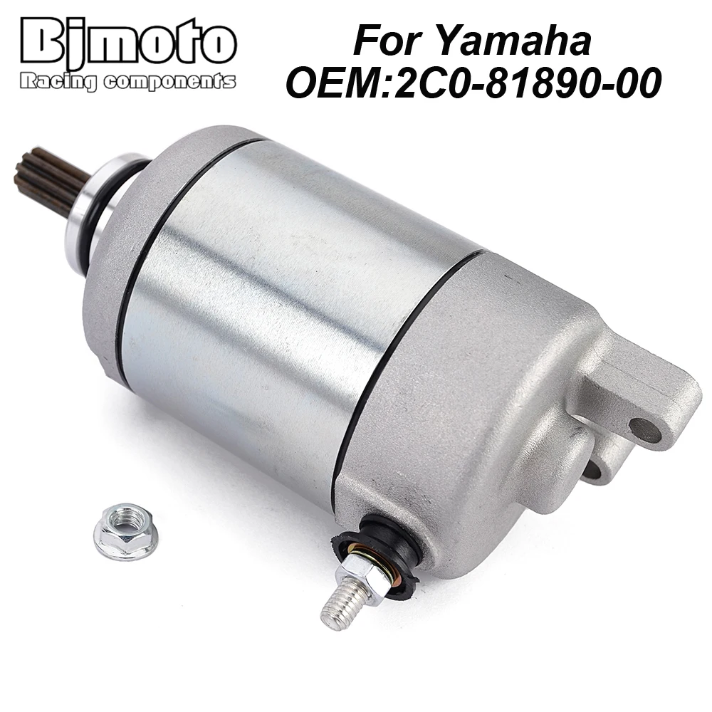 

Motorcycle Starter Motor For Yamaha FZ6 FZ6R 2009-2017 YZF R6 YZF-R6 2006-2020 XJ6F Diversion F XJ6F Diversion F 2C0-81890-00