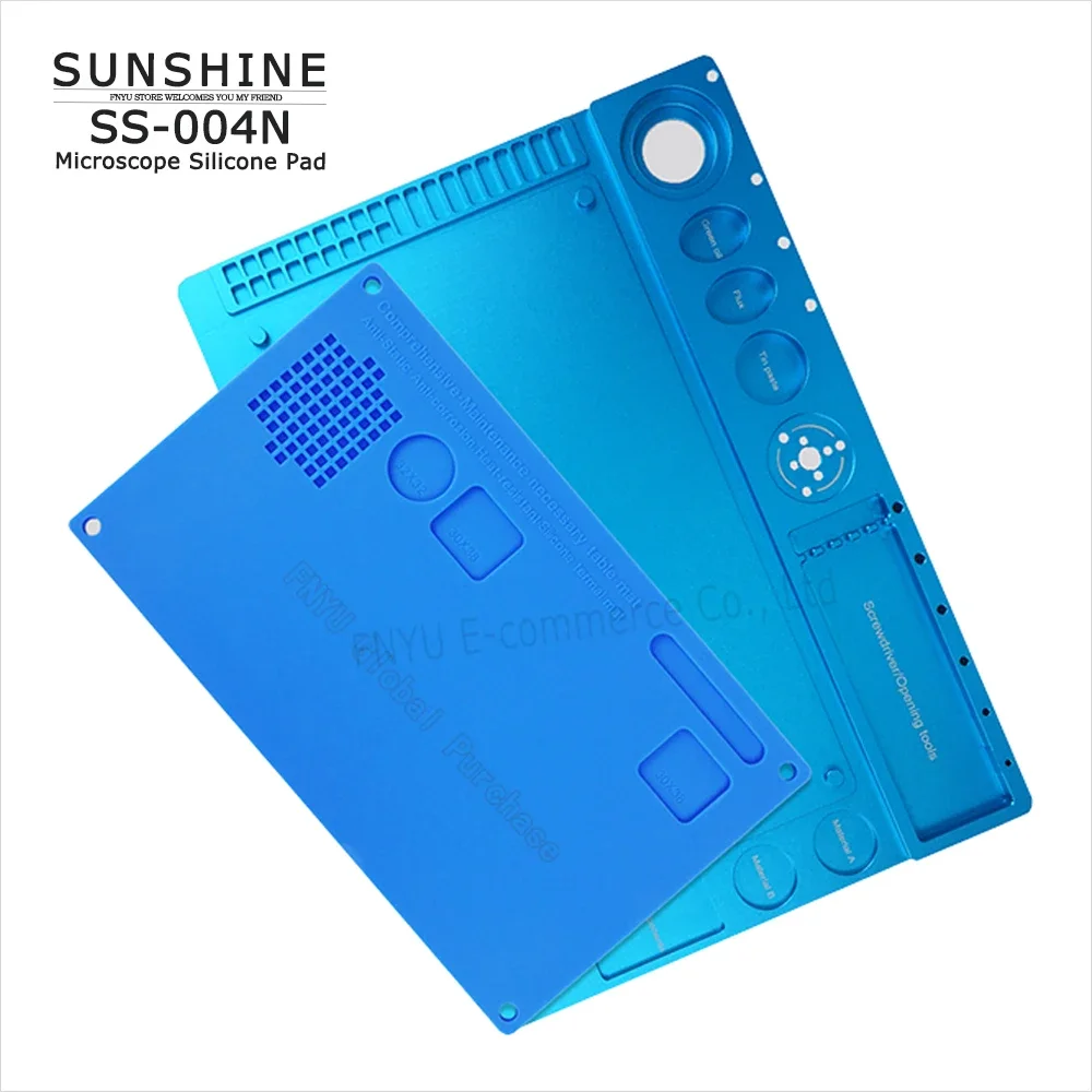 

SUNSHINE SS-004N Aluminum alloy microscope repair pad Compatible variety microscope fixation silicone insulation repair pad