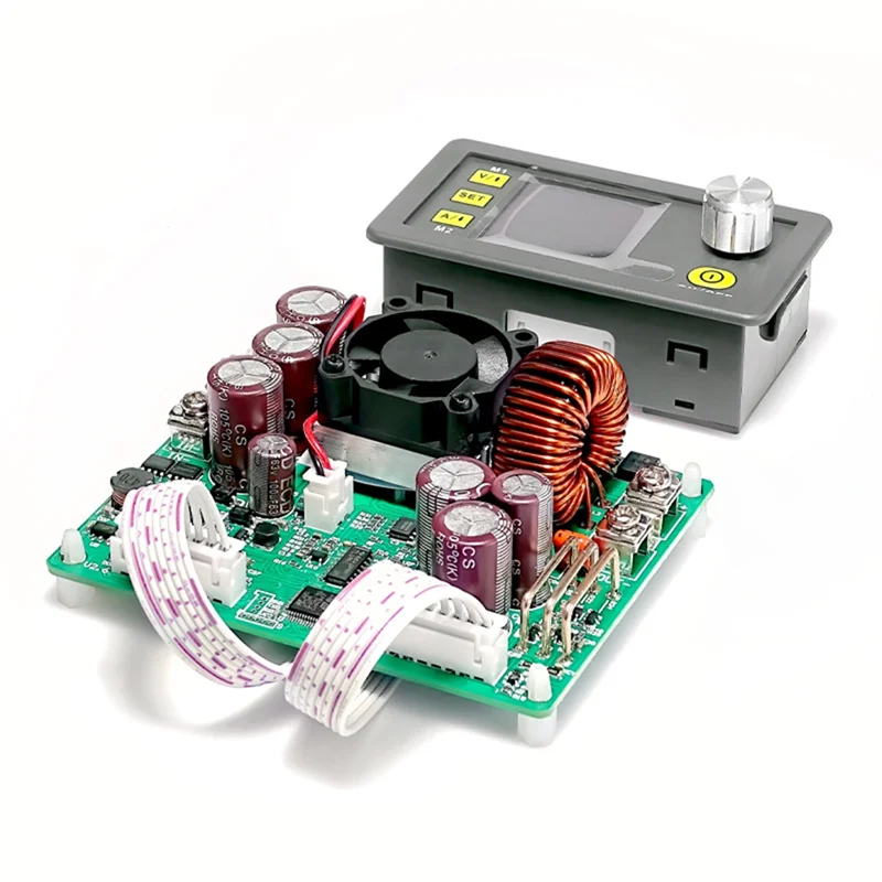 M16K-DPS5020 Adjustable 50V 20A DC-DC Step-Down Power Supply Module, NO Communication, High Efficiency Voltage Regulator