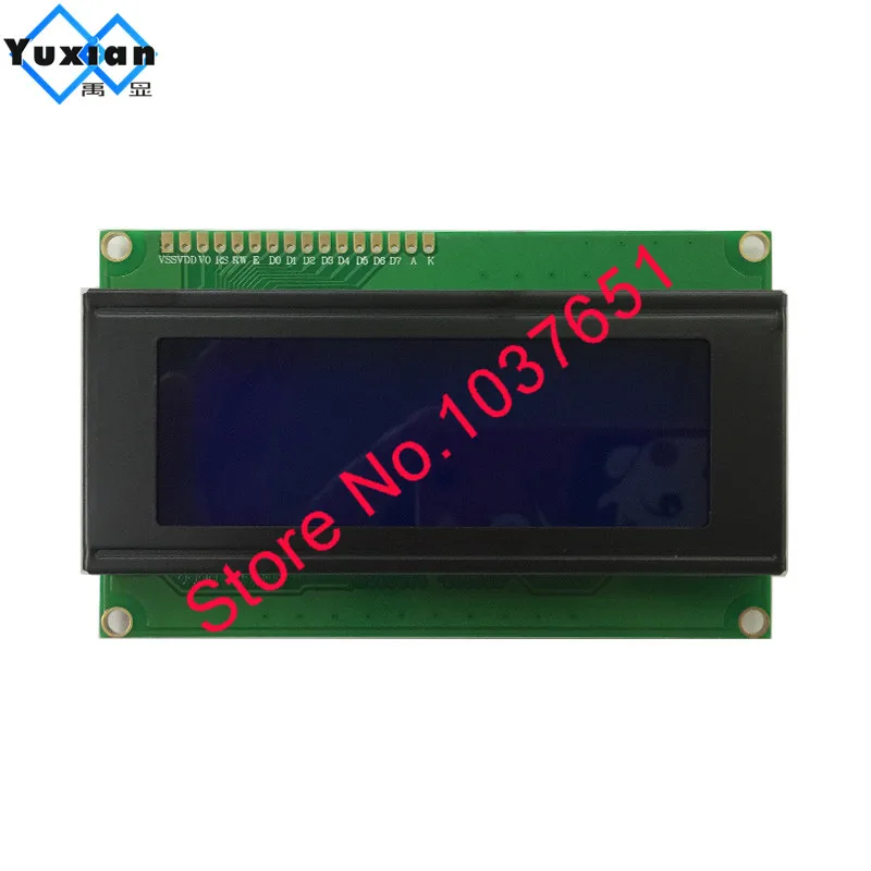 Wyświetlacz LCD z cyrylicą rosyjską czcionką 2004 20x4 I2C IIC