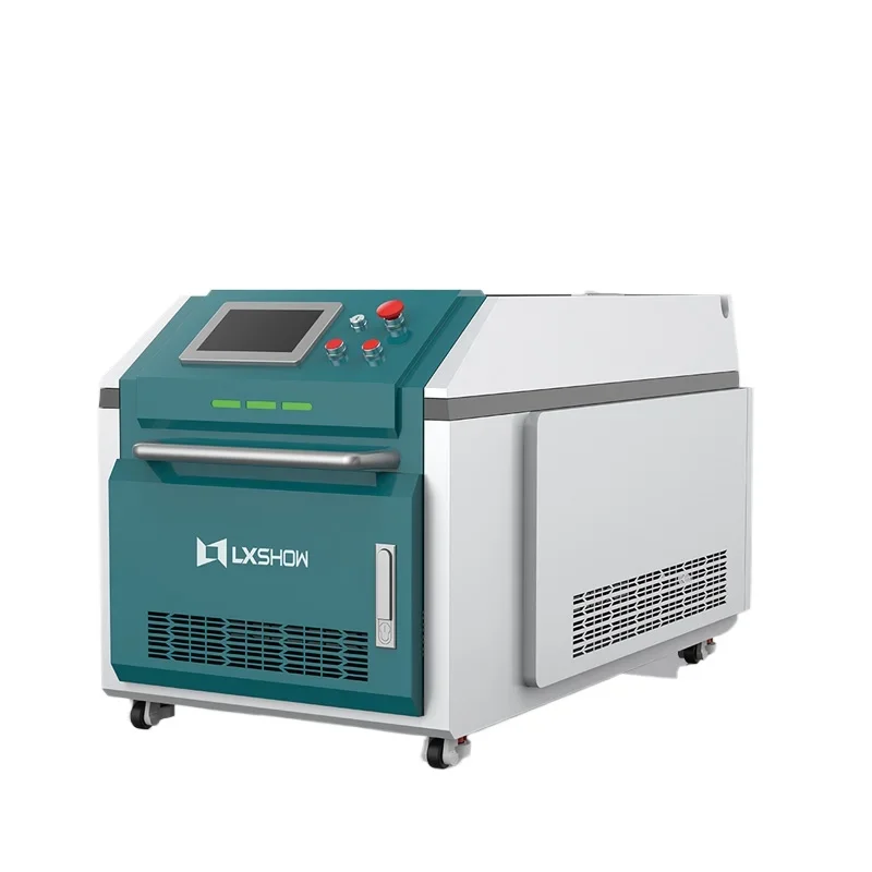 New product 3000W mini portable fiber  laser cleaning split rust removal machine water cooling